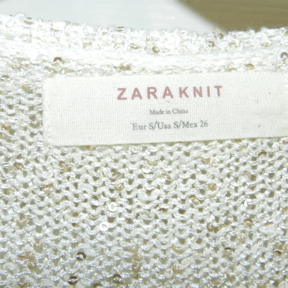 Zaraknit V Neck Sweater NWOT - Picture 6 of 7